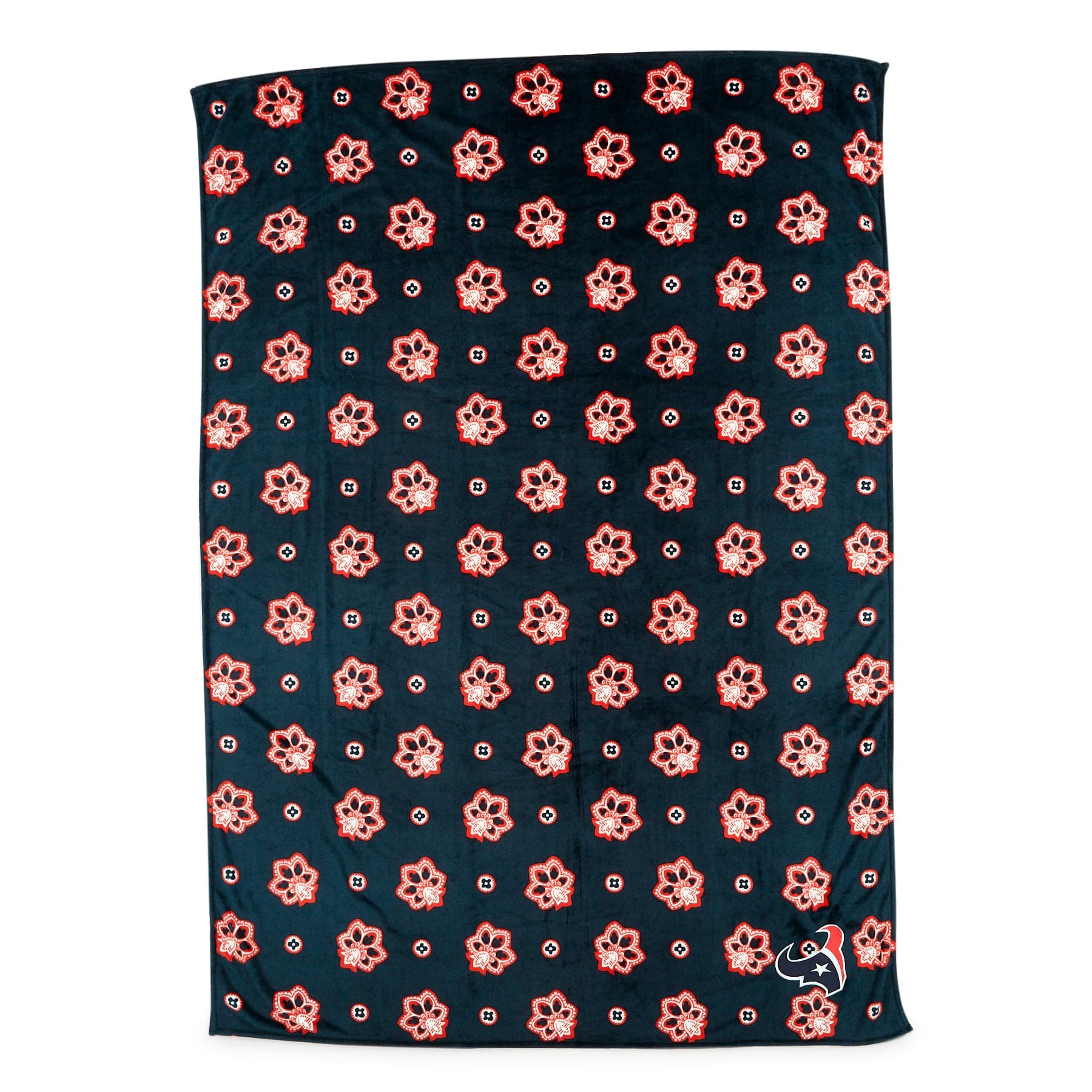 NFL Oversized Throw Blanket-Houston Texans Bandana-Image 3-Vera Bradley