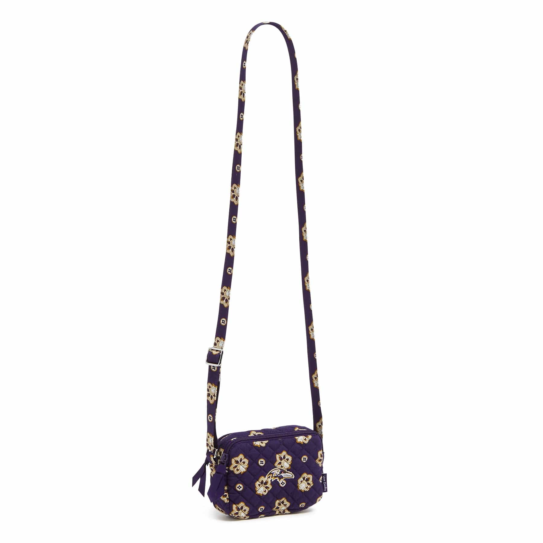 NFL RFID Small Stadium Crossbody Bag-Baltimore Ravens Bandana-Image 1-Vera Bradley