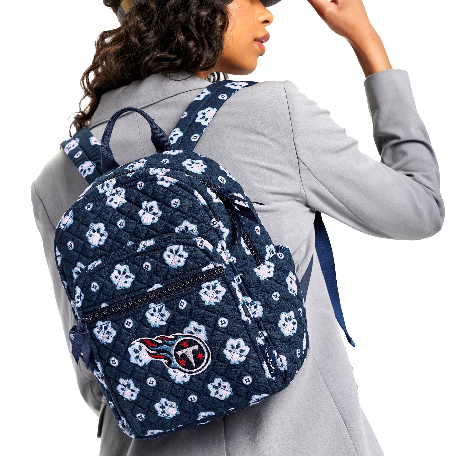 NFL Small Backpack-Tennessee Titans Bandana-Image 1-Vera Bradley