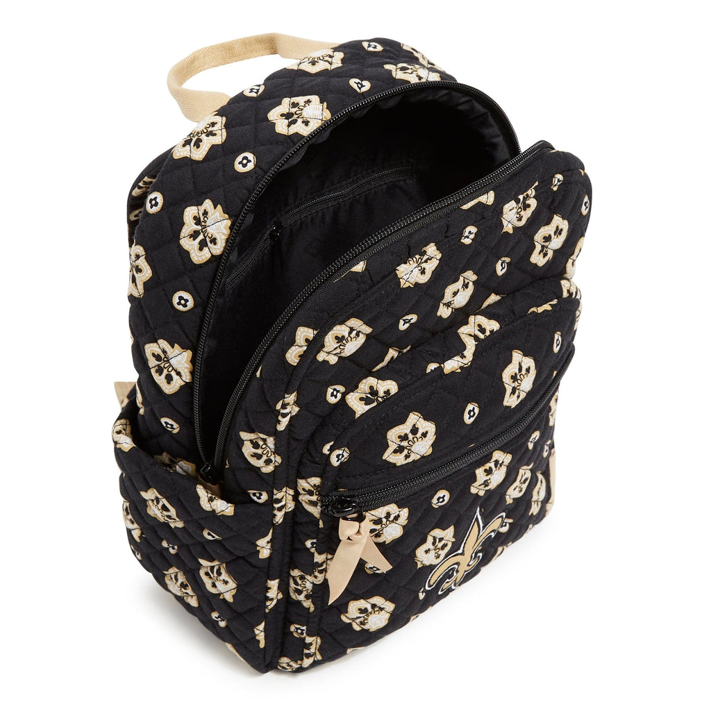 NFL Small Backpack-New Orleans Saints Bandana-Image 3-Vera Bradley