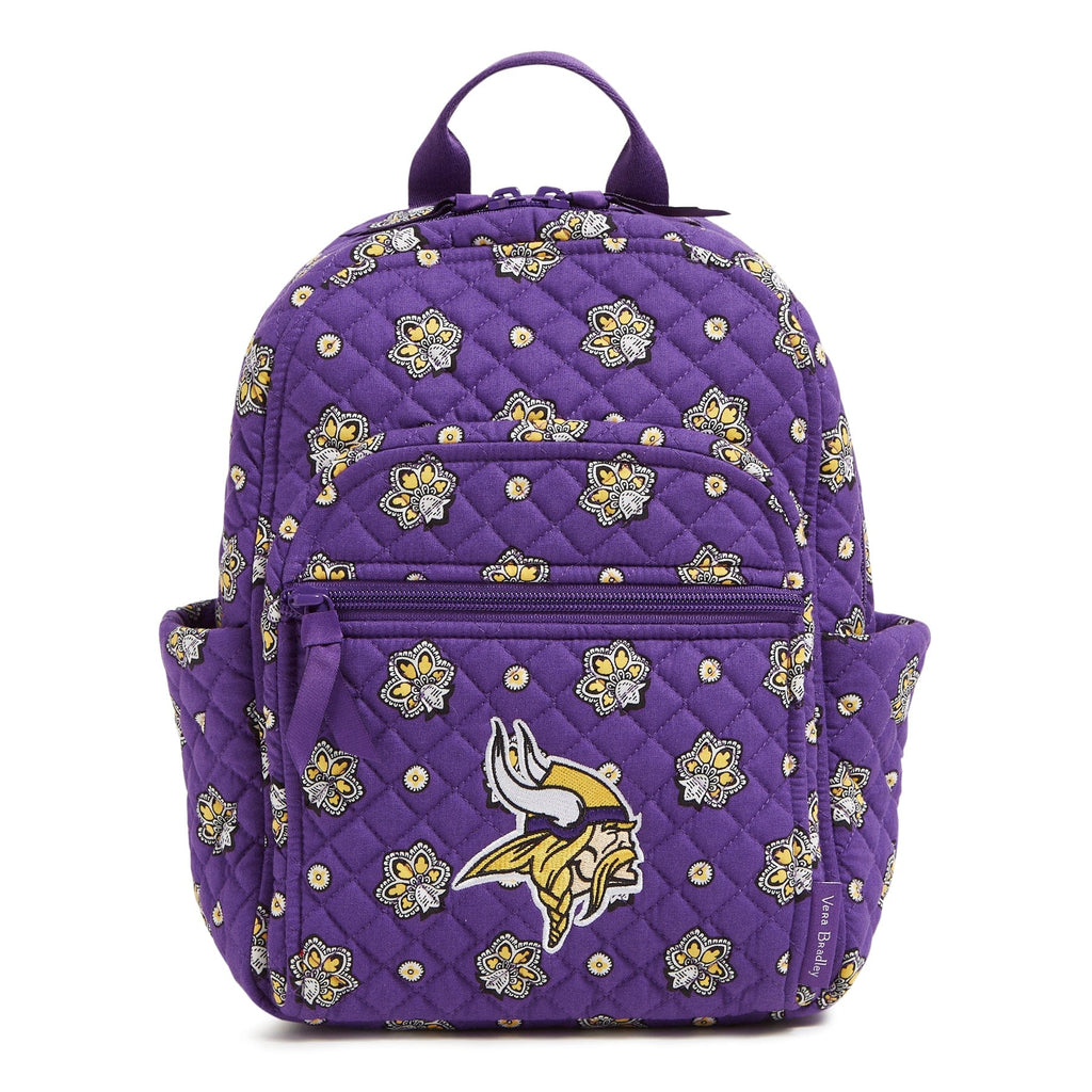NFL Small Backpack-Minnesota Vikings Bandana-Image 1-Vera Bradley