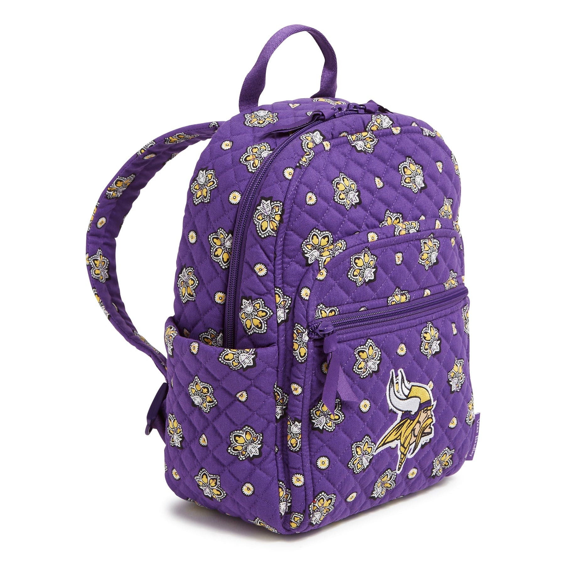 NFL Small Backpack-Minnesota Vikings Bandana-Image 2-Vera Bradley