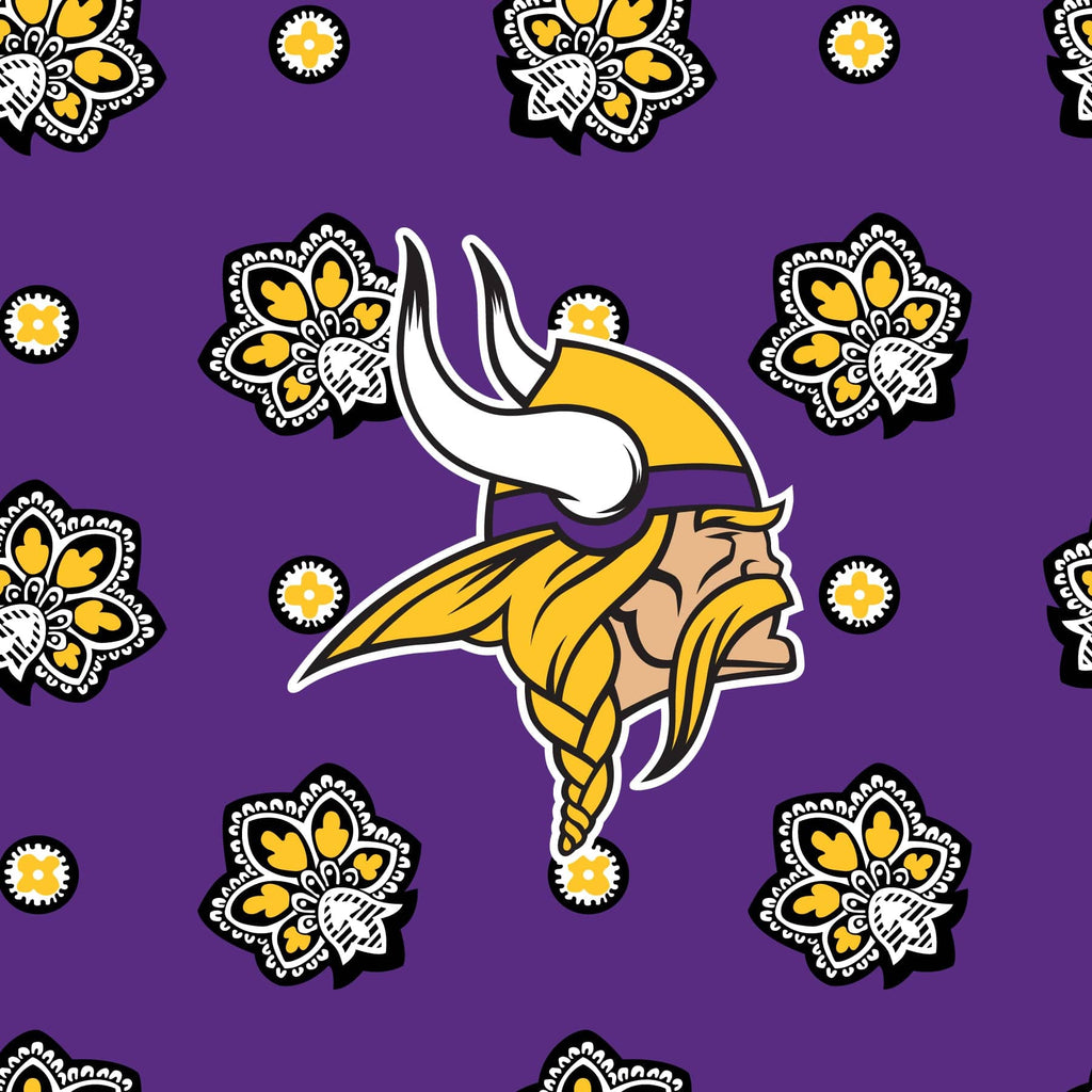 NFL Small Backpack-Minnesota Vikings Bandana-Image 4-Vera Bradley