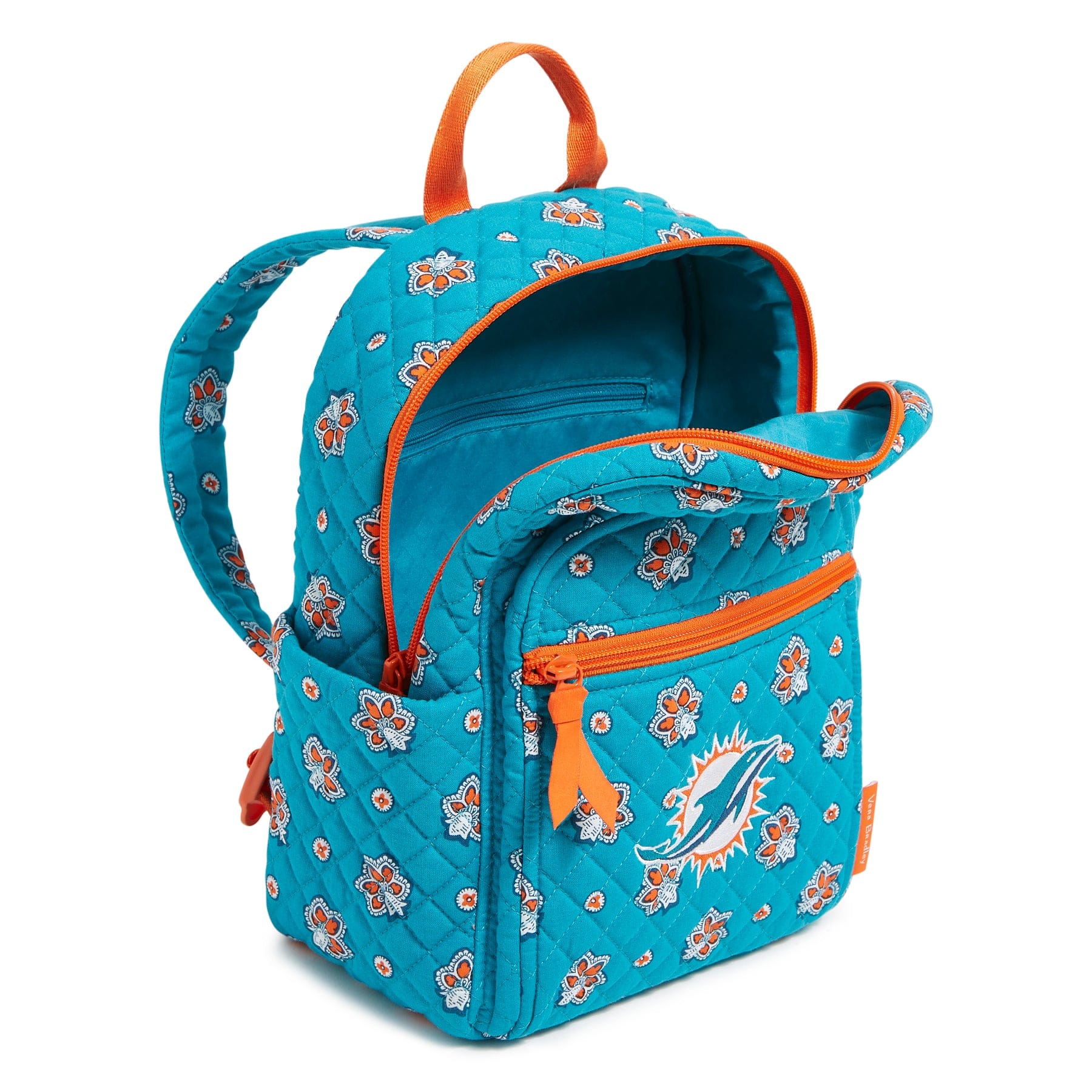 NFL Small Backpack-Miami Dolphins Bandana-Image 3-Vera Bradley