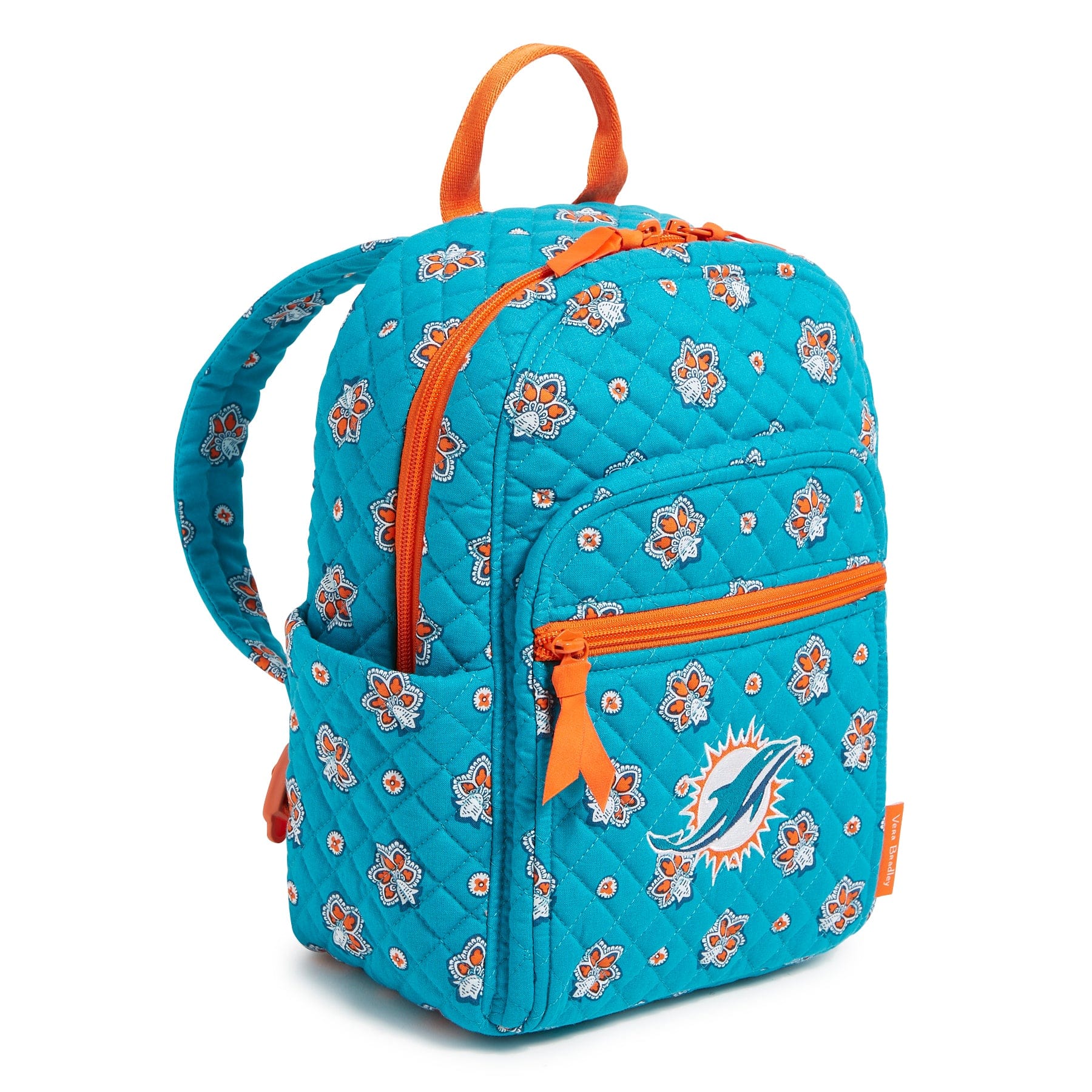 NFL Small Backpack-Miami Dolphins Bandana-Image 2-Vera Bradley