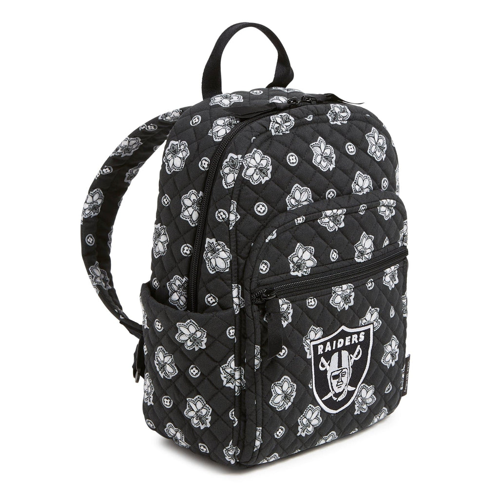 NFL Small Backpack-Las Vegas Raiders Bandana-Image 2-Vera Bradley