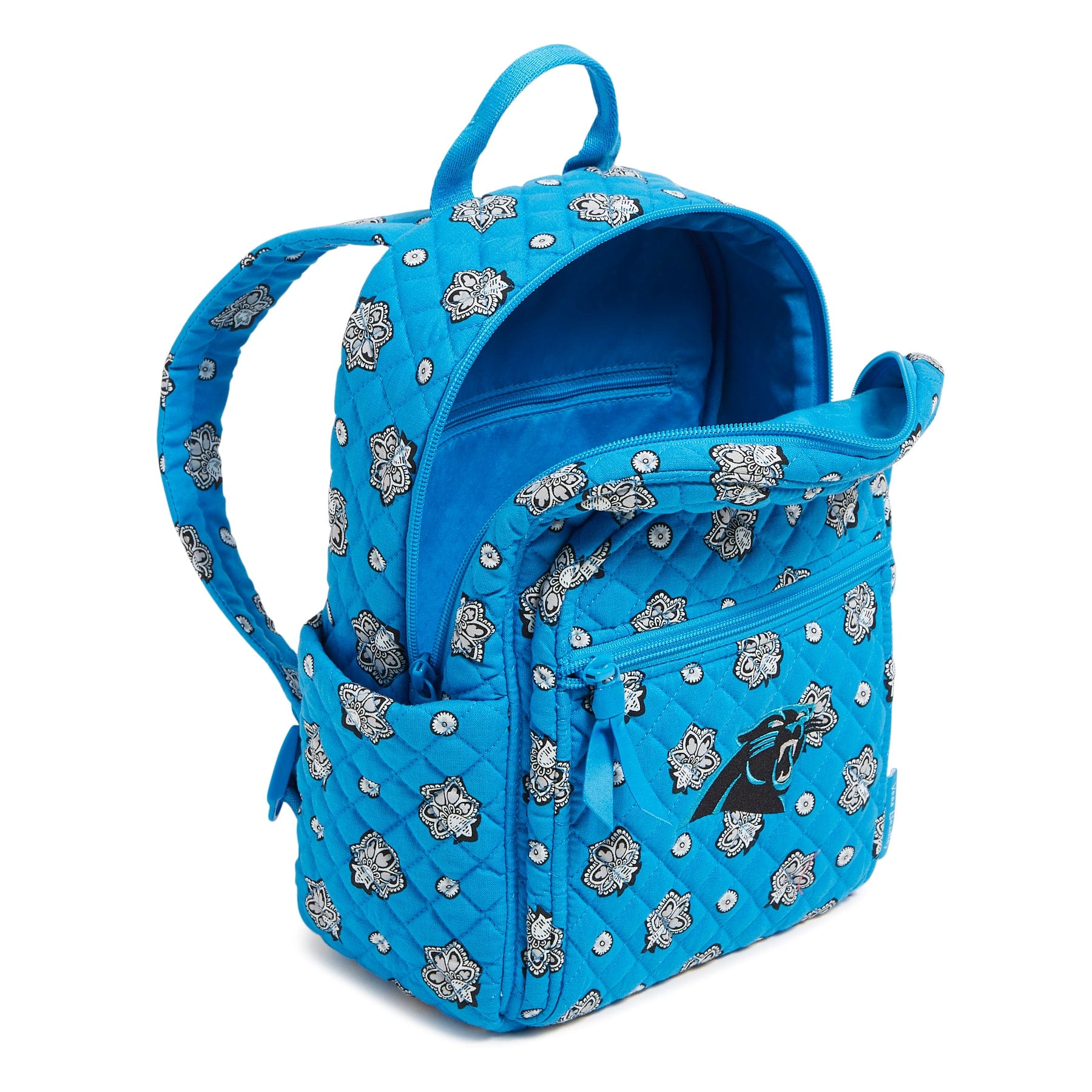 NFL Small Backpack-Carolina Panthers Bandana-Image 3-Vera Bradley
