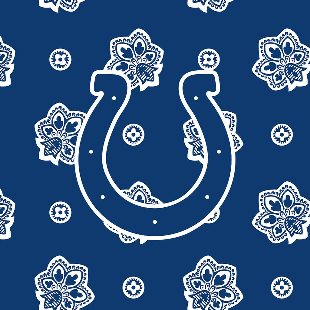 NFL RFID Front Zip Wristlet-Indianapolis Colts Bandana-Image 4-Vera Bradley