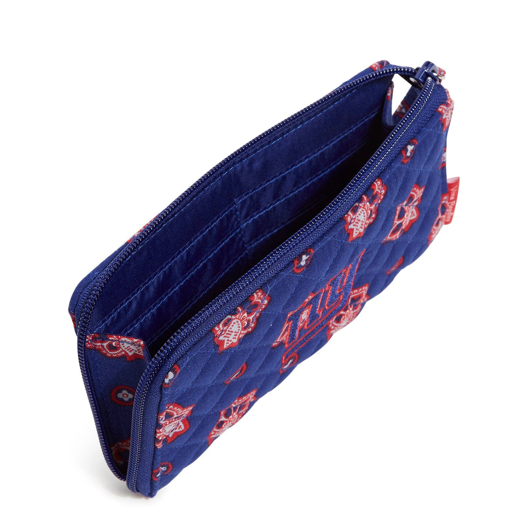 NFL RFID Front Zip Wristlet-New York Giants Bandana-Image 3-Vera Bradley