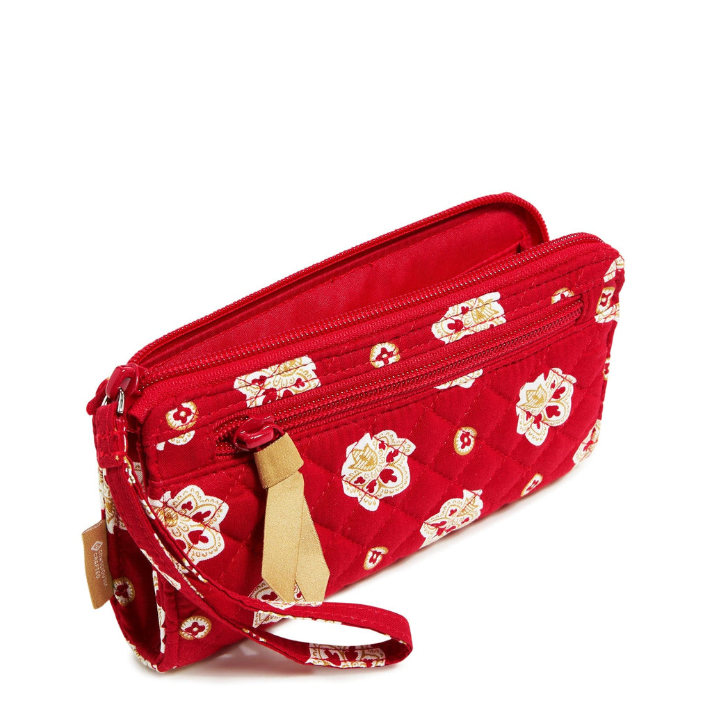 NFL RFID Front Zip Wristlet-San Francisco 49ers Bandana-Image 2-Vera Bradley