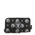 NFL RFID Front Zip Wristlet-Las Vegas Raiders Bandana-Image 1-Vera Bradley