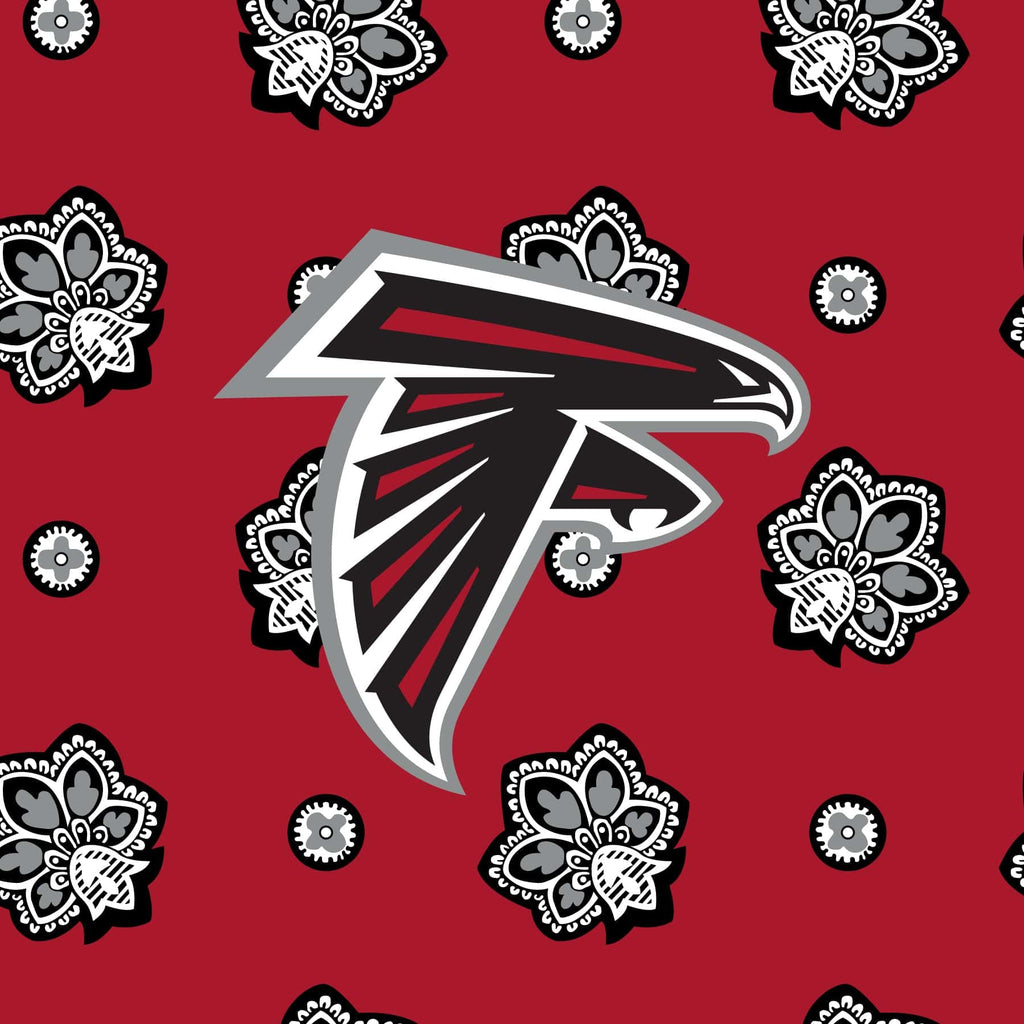 NFL RFID Front Zip Wristlet-Atlanta Falcons Bandana-Image 3-Vera Bradley
