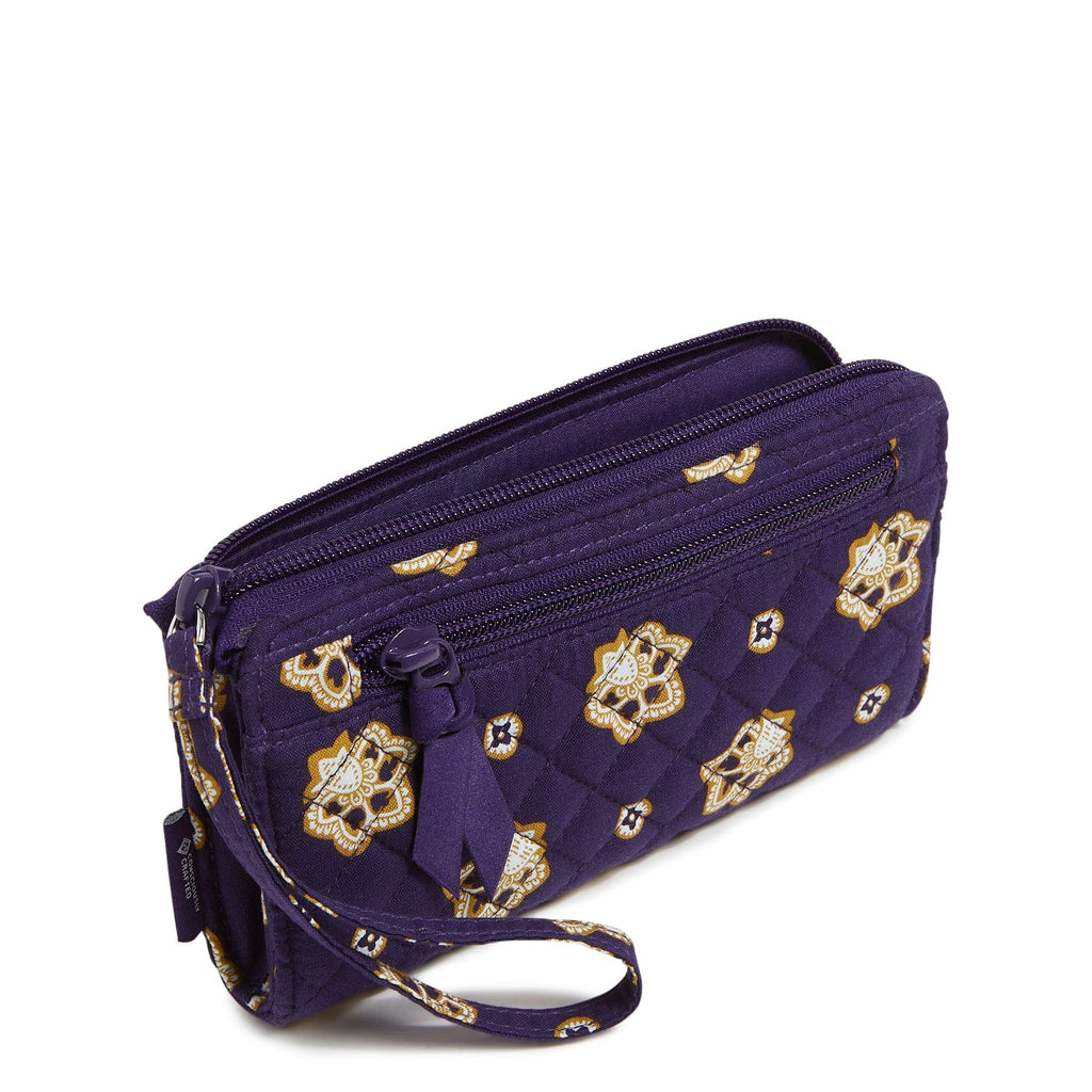 NFL RFID Front Zip Wristlet-Baltimore Ravens Bandana-Image 2-Vera Bradley