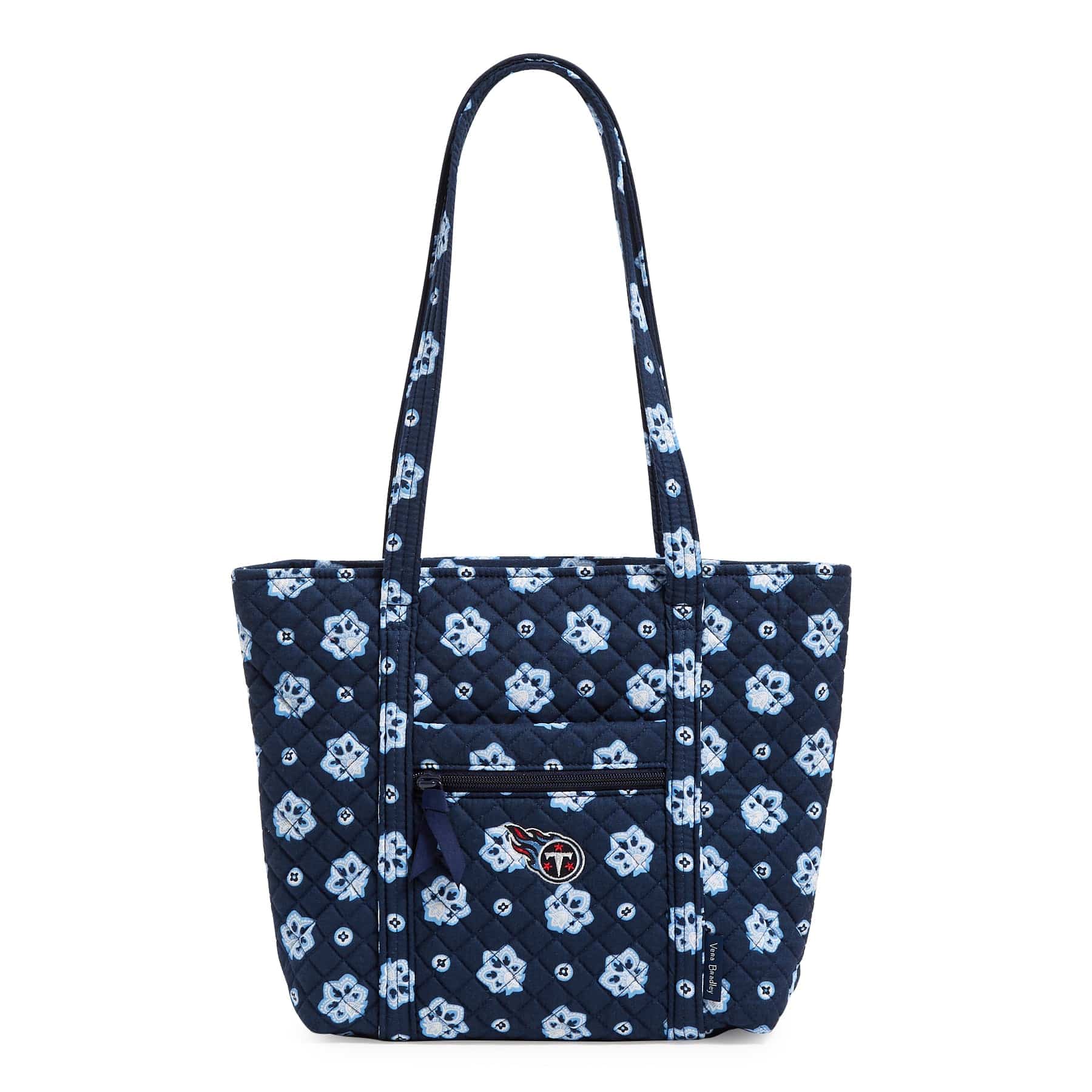 NFL Small Vera Tote Bag-Tennessee Titans Bandana-Image 2-Vera Bradley