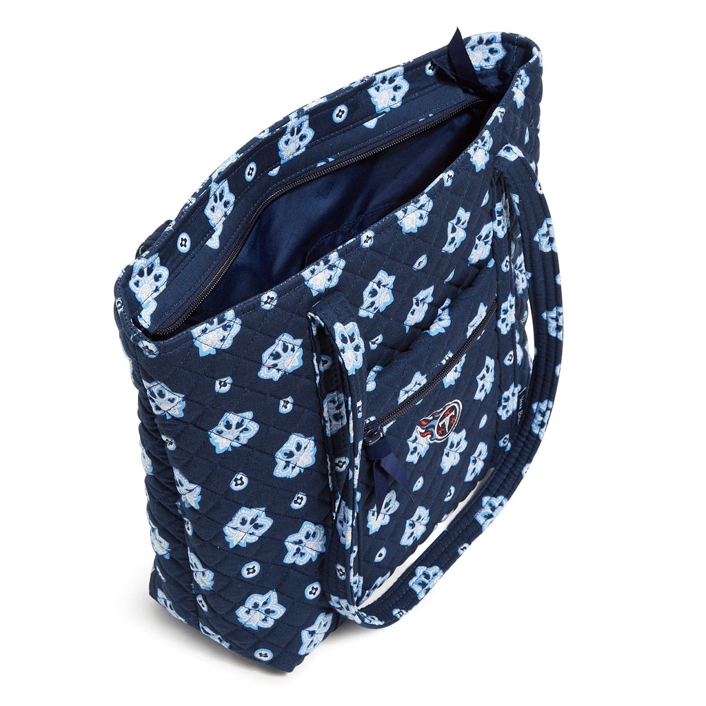 NFL Small Vera Tote Bag-Tennessee Titans Bandana-Image 4-Vera Bradley