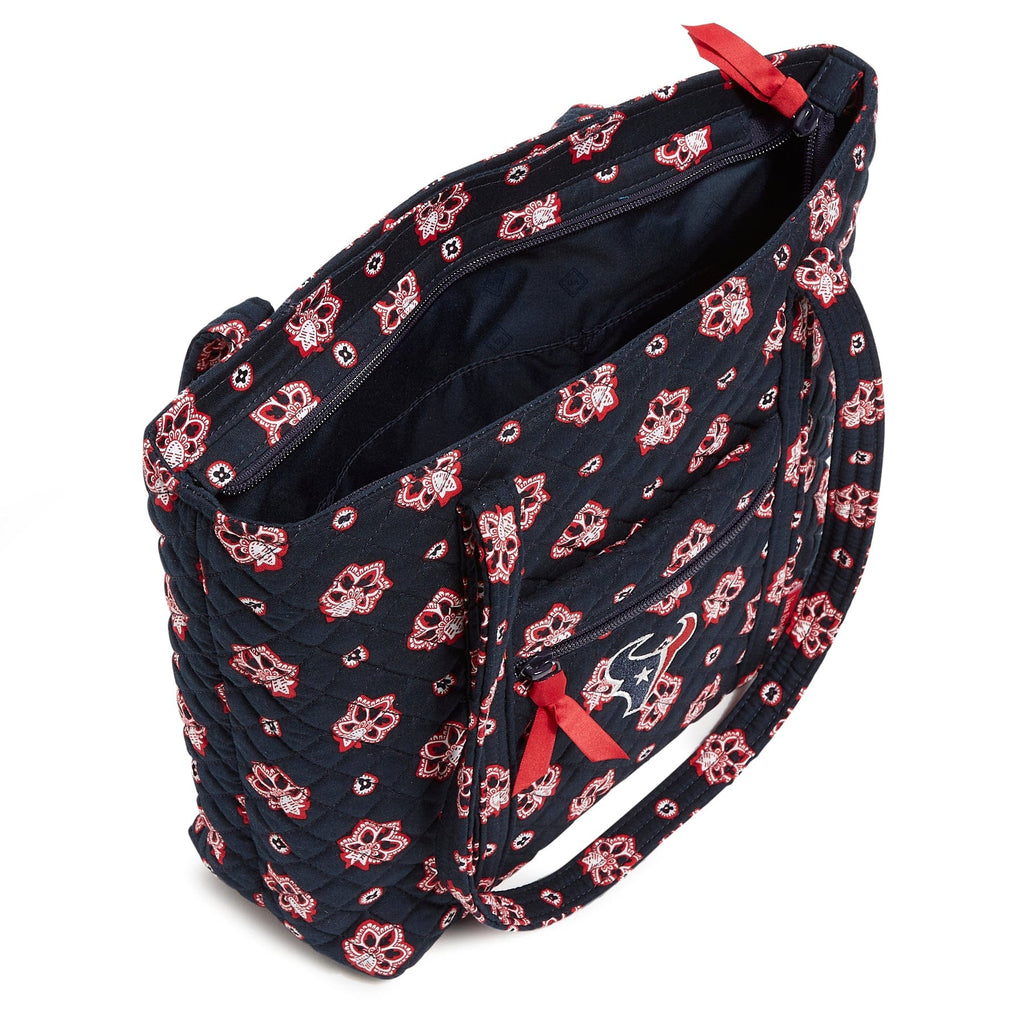 NFL Small Vera Tote Bag-Houston Texans Bandana-Image 4-Vera Bradley