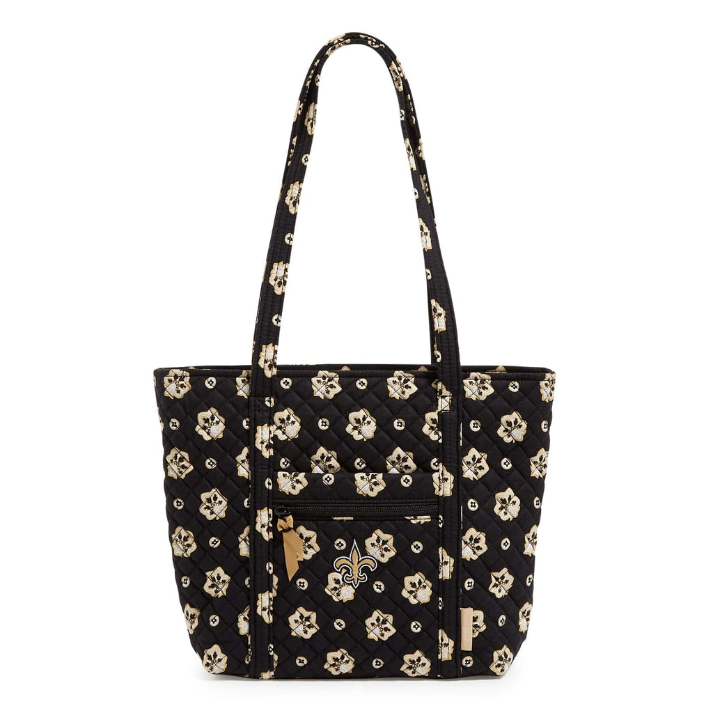 NFL Small Vera Tote Bag-New Orleans Saints Bandana-Image 2-Vera Bradley