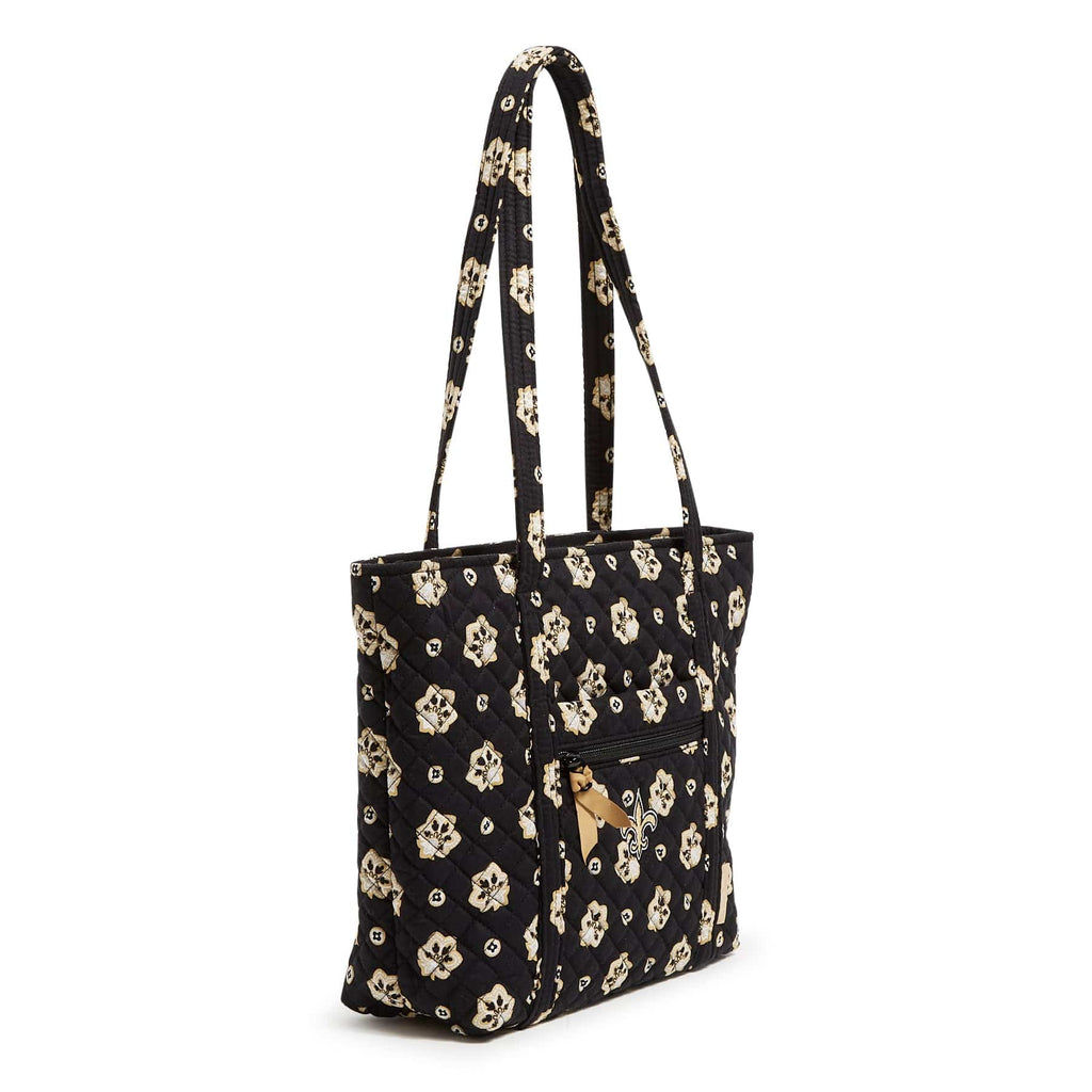 NFL Small Vera Tote Bag-New Orleans Saints Bandana-Image 3-Vera Bradley