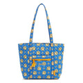 NFL Small Vera Tote Bag-Los Angeles Chargers Bandana-Image 1-Vera Bradley