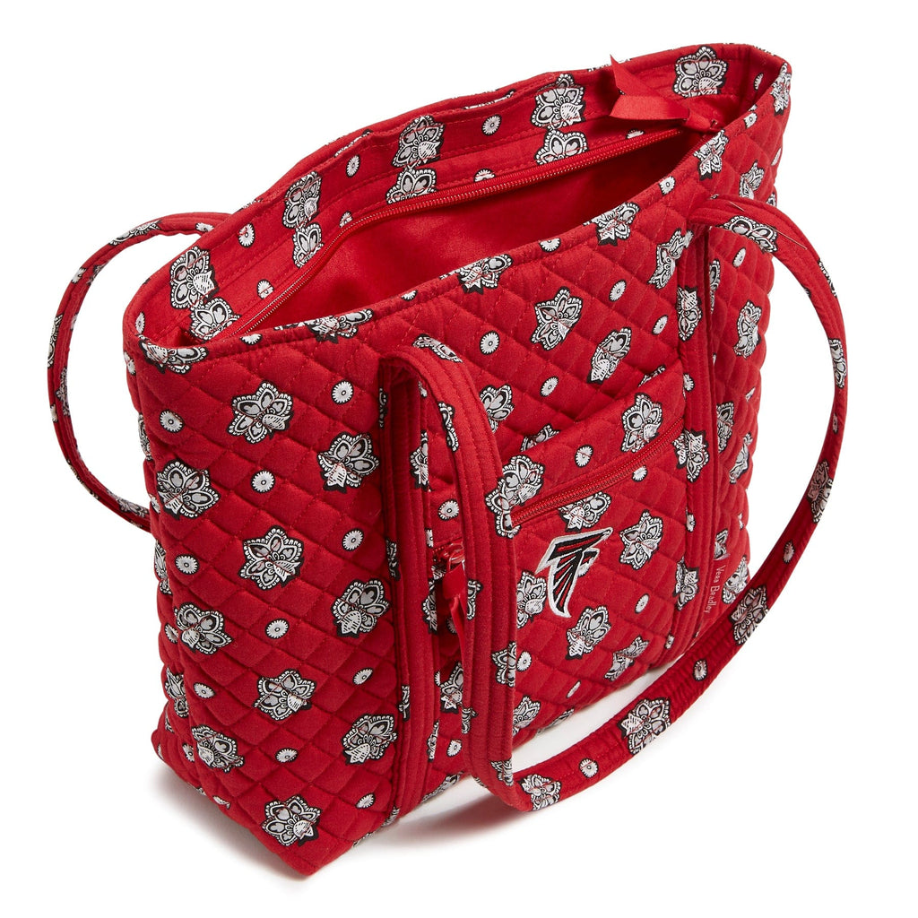 NFL Small Vera Tote Bag-Atlanta Falcons Bandana-Image 2-Vera Bradley