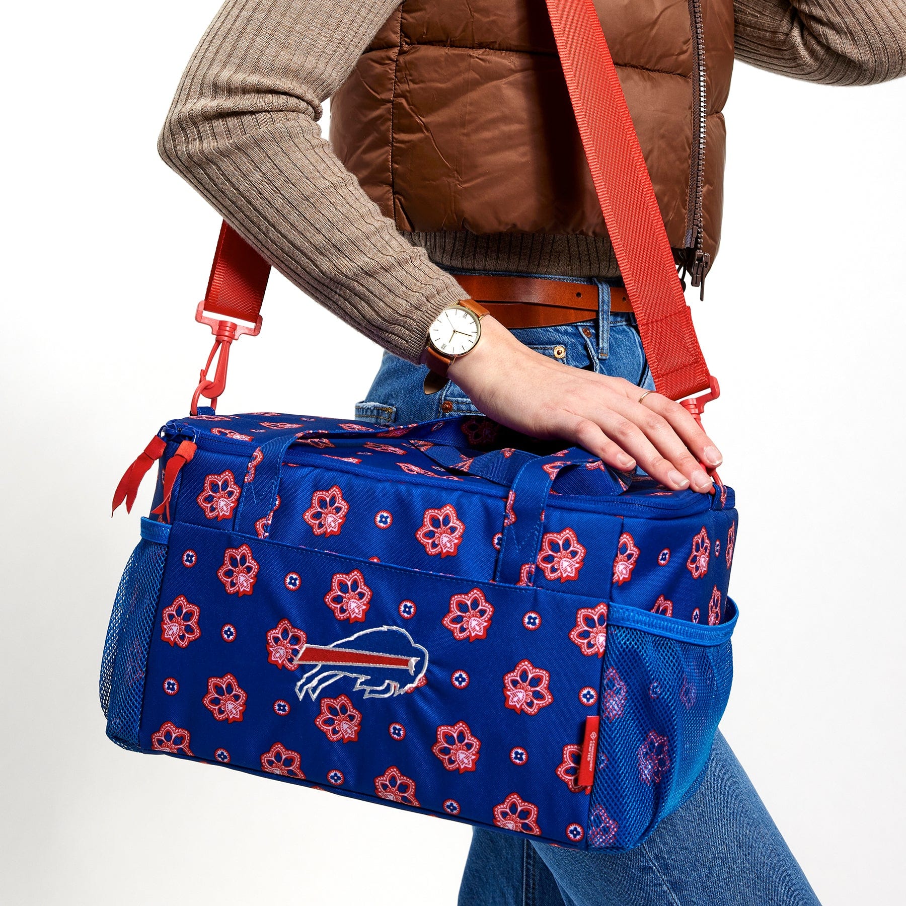 NFL Cooler-Buffalo Bills Bandana-Image 1-Vera Bradley