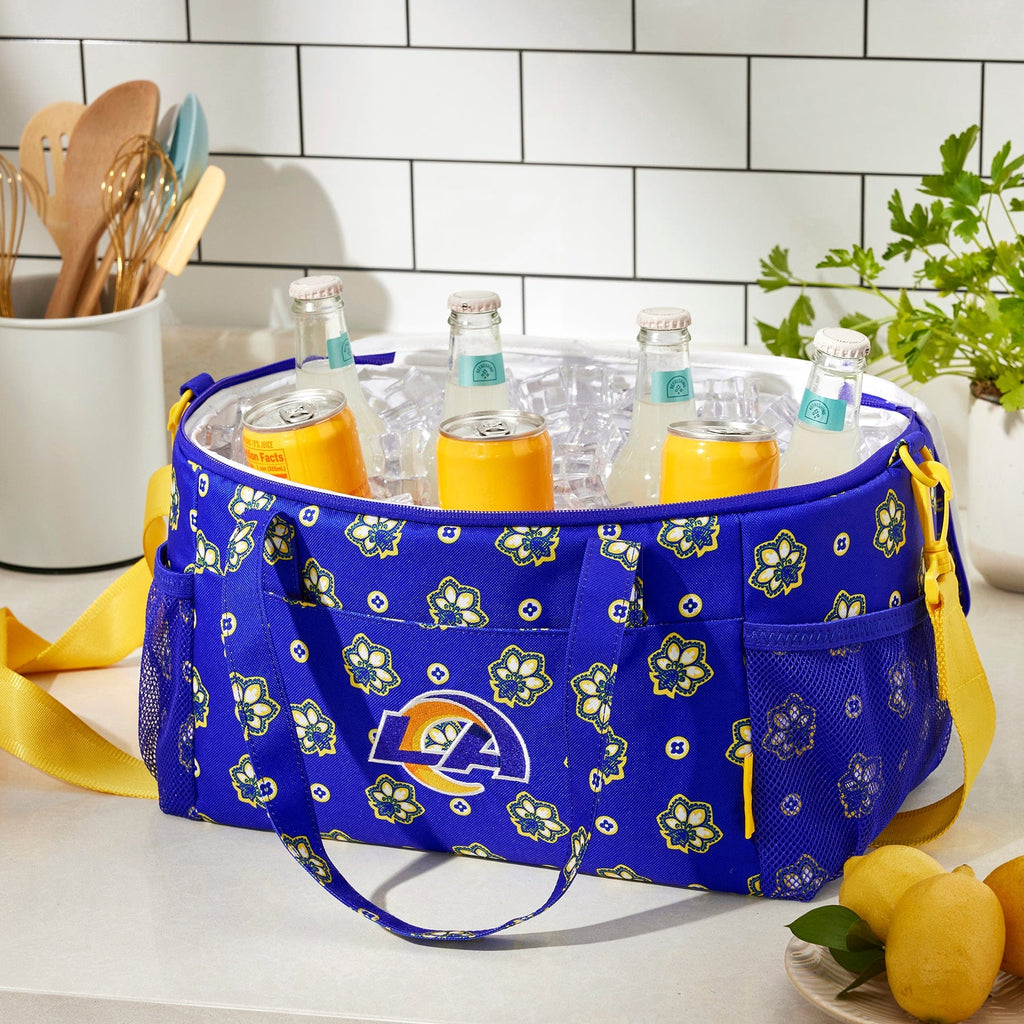 NFL Cooler-Los Angeles Rams Bandana-Image 2-Vera Bradley