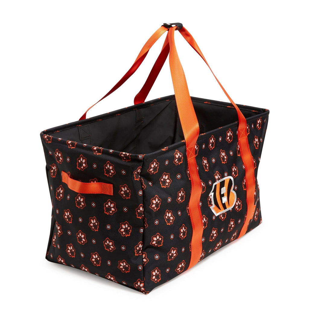 NFL ReActive Large Car Tote-Cincinnati Bengals Bandana-Image 2-Vera Bradley