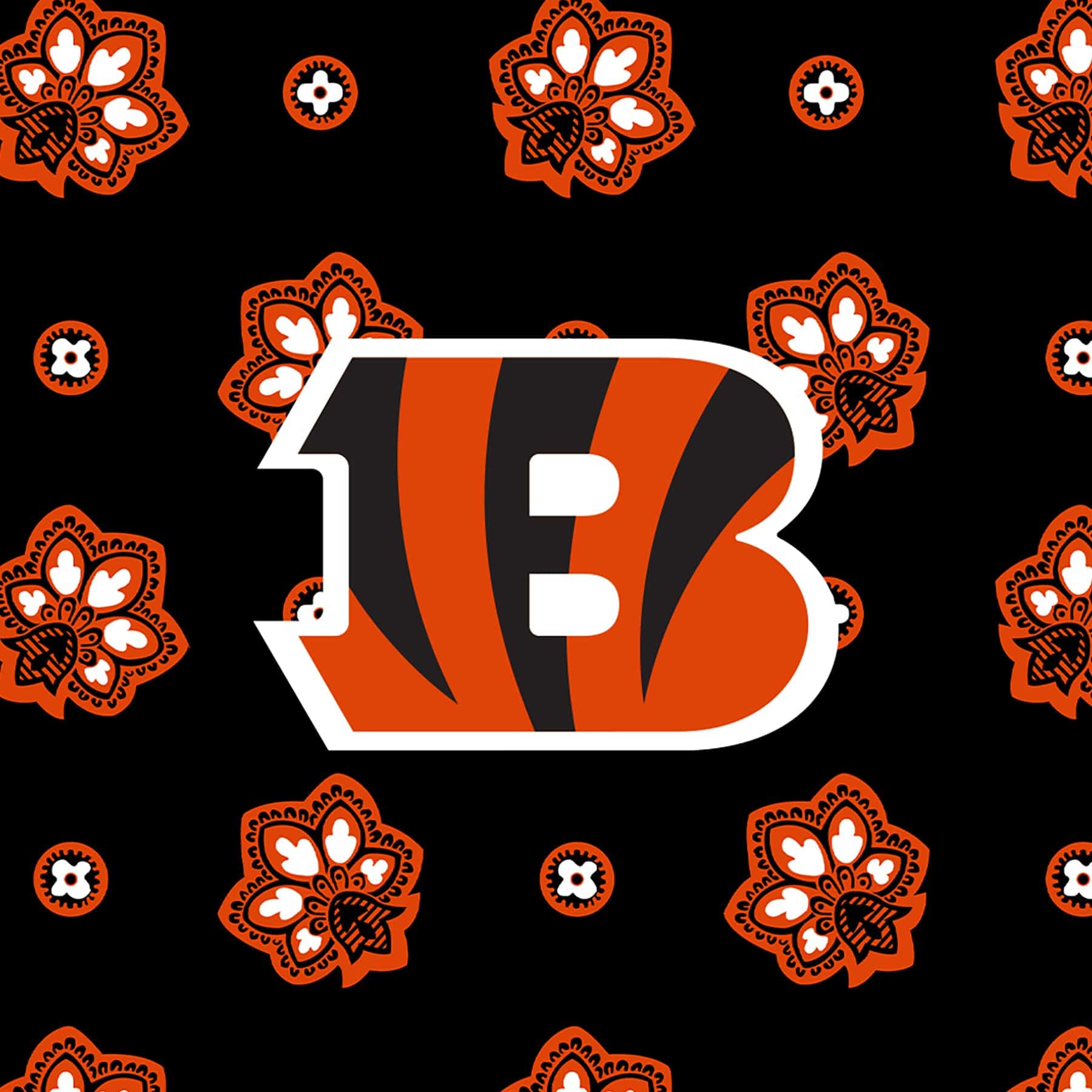 NFL ReActive Large Car Tote-Cincinnati Bengals Bandana-Image 3-Vera Bradley