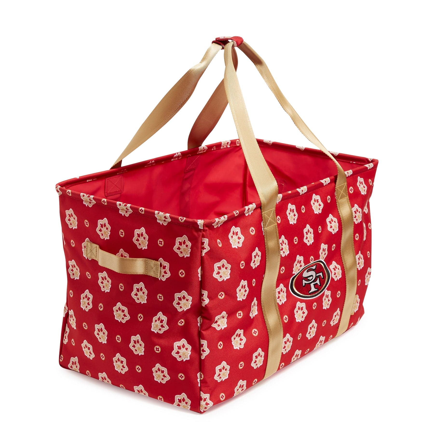 NFL ReActive Large Car Tote-San Francisco 49ers Bandana-Image 2-Vera Bradley