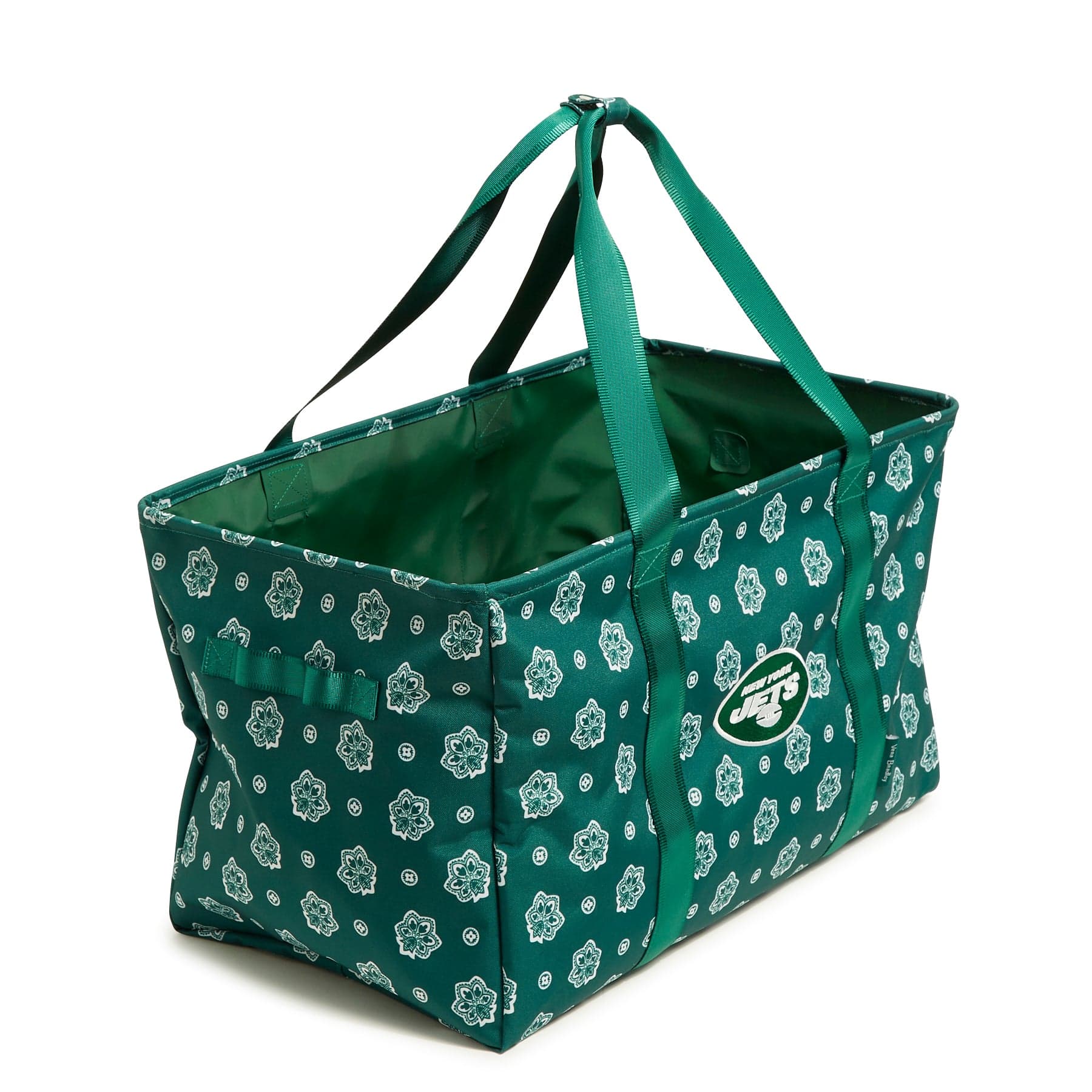NFL Large Car Tote-New York Jets Bandana-Image 1-Vera Bradley