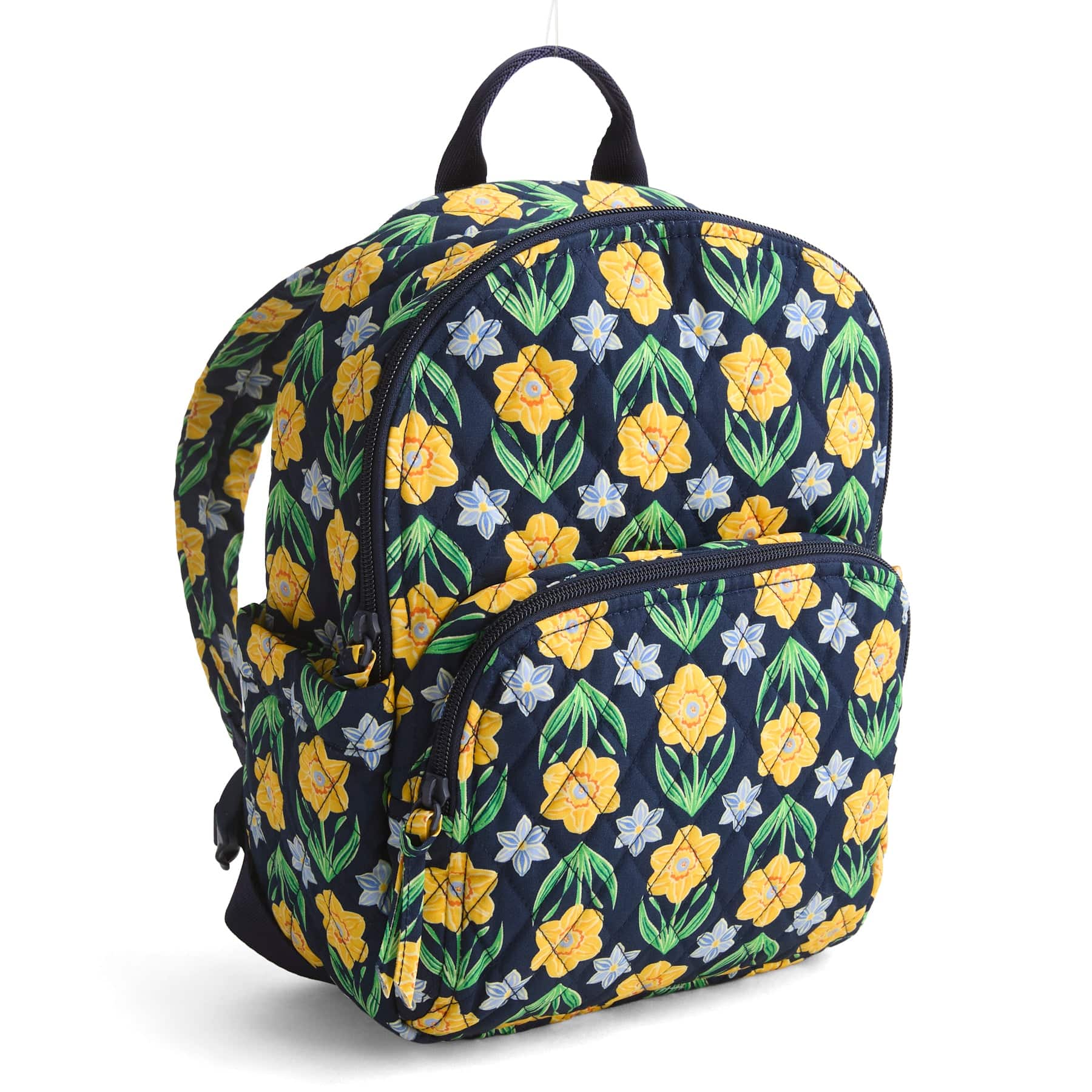 Small Banbury Backpack-Daffodils-Image 1-Vera Bradley