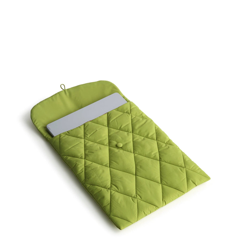 Small Envelope Tech Sleeve-Spinach Green-Image 2-Vera Bradley
