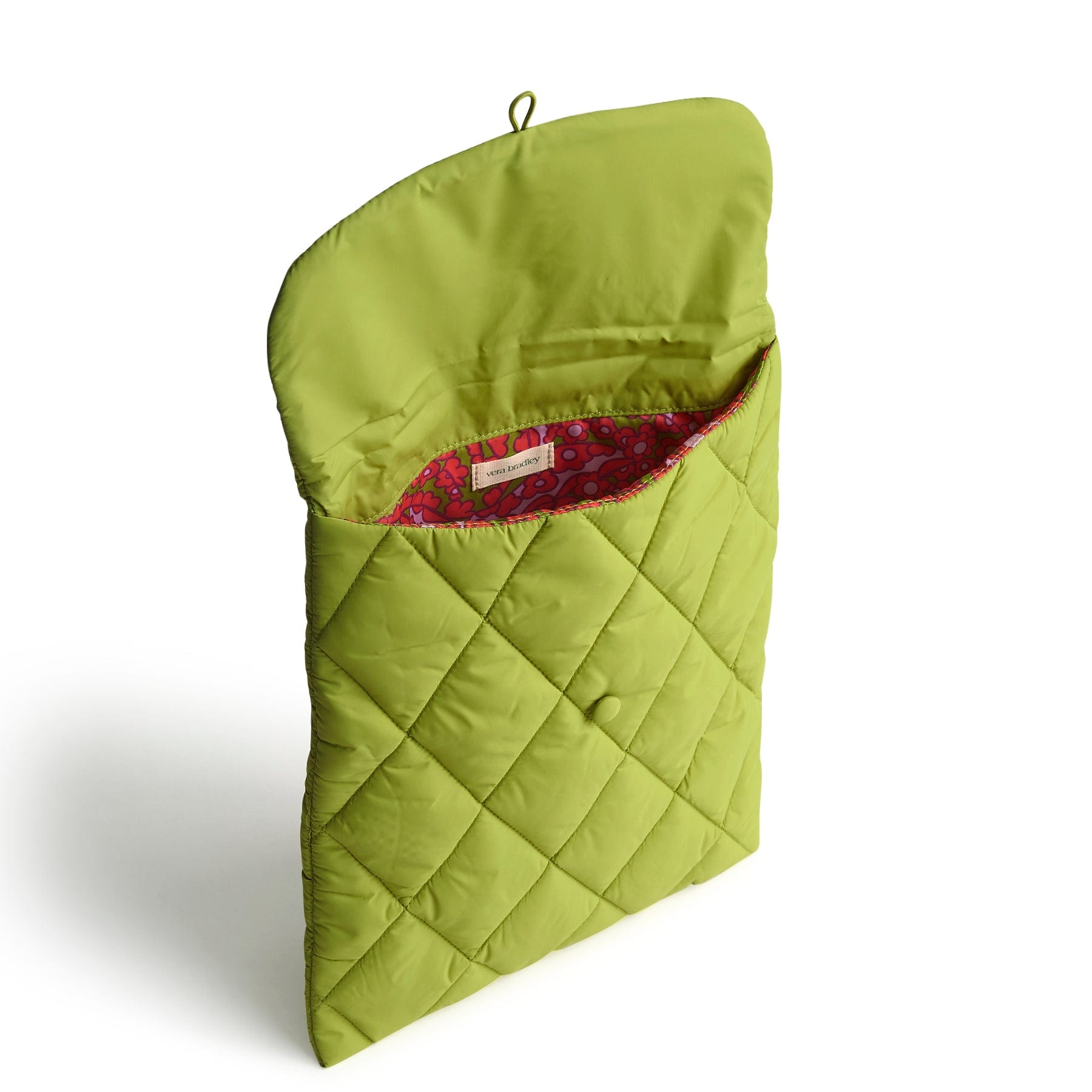 Small Envelope Tech Sleeve-Spinach Green-Image 3-Vera Bradley