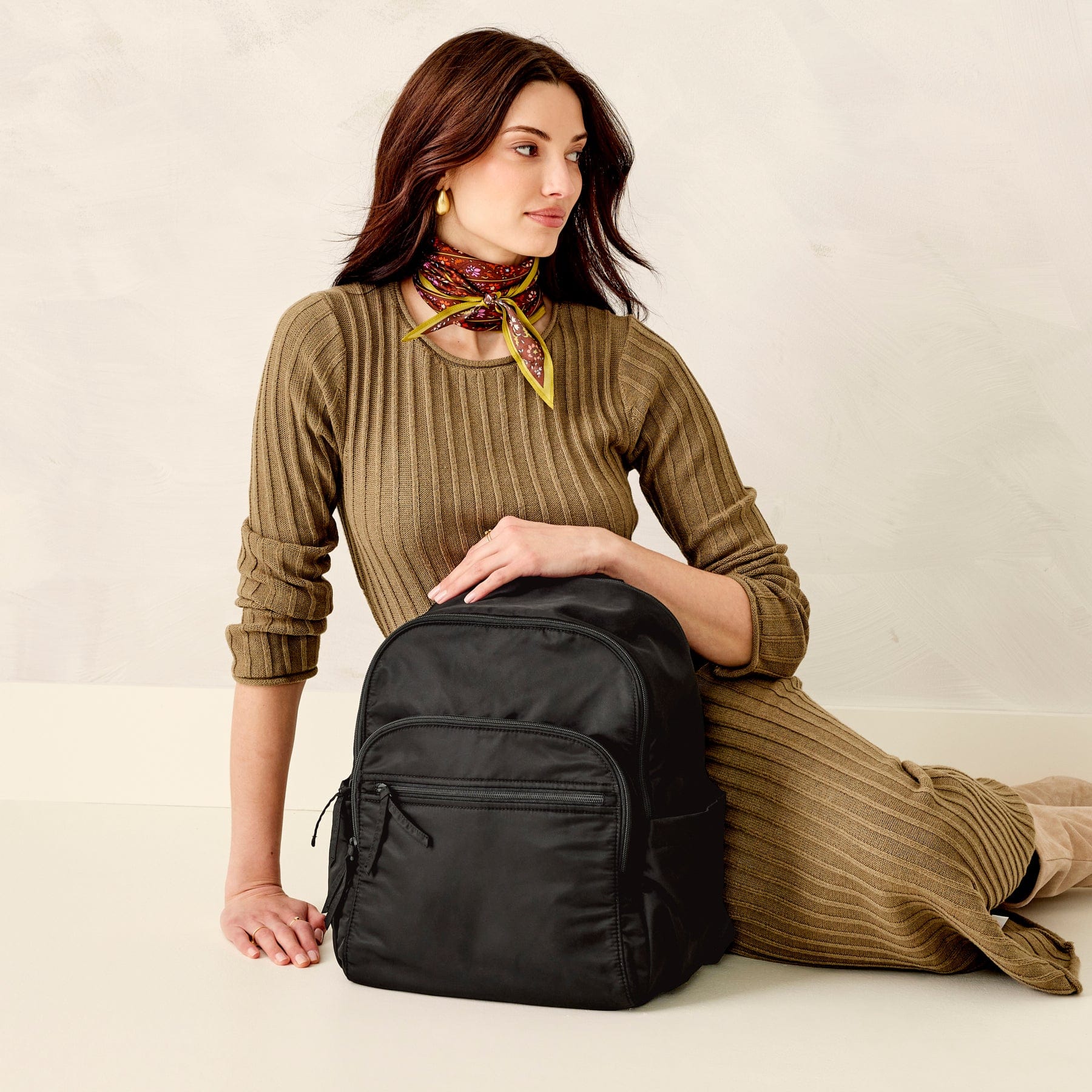 Bancroft Backpack-Moonless Night-Image 2-Vera Bradley