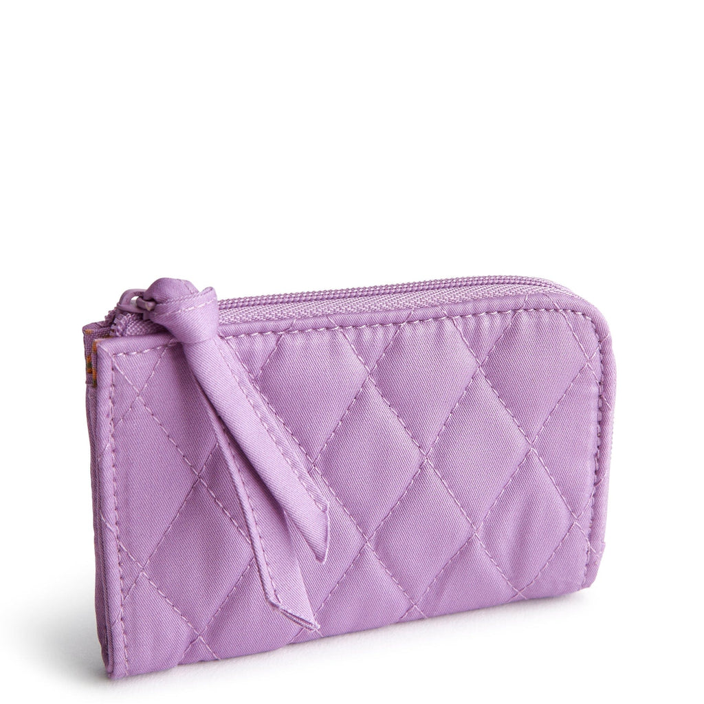 Zip Card Pouch-Purple Rhapsody-Image 1-Vera Bradley