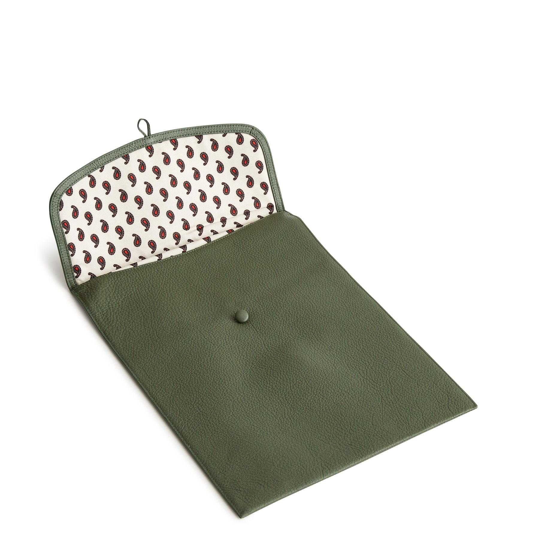 Large Envelope Tech Sleeve-Bronze Green-Image 2-Vera Bradley