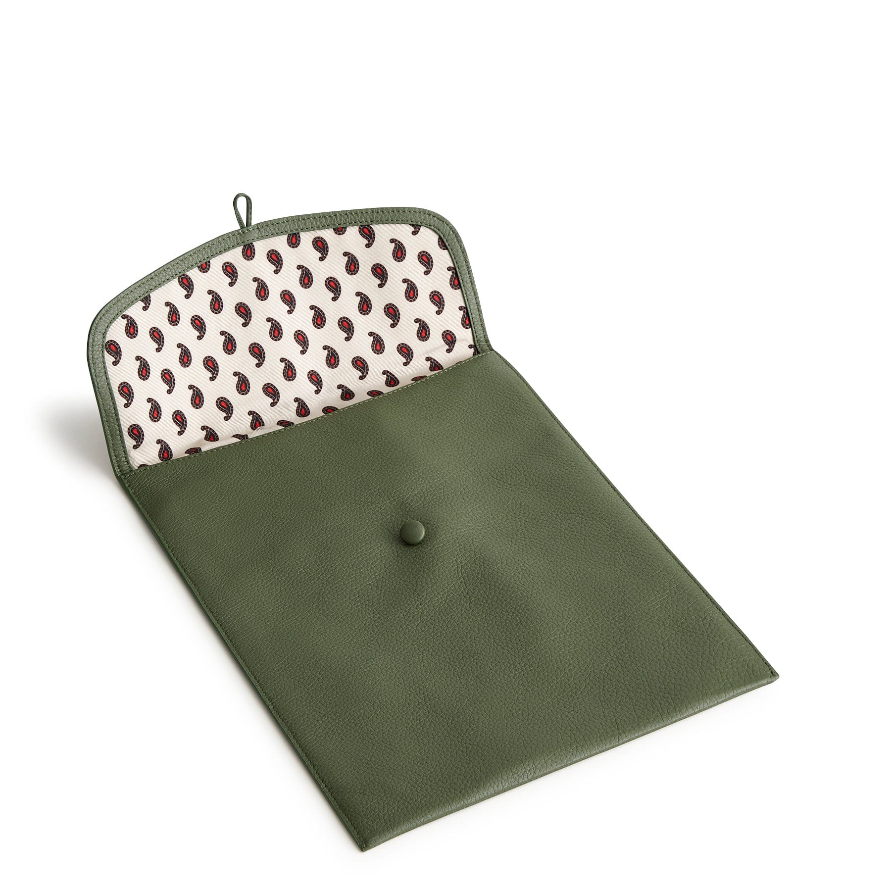 Small Envelope Tech Sleeve-Bronze Green-Image 2-Vera Bradley