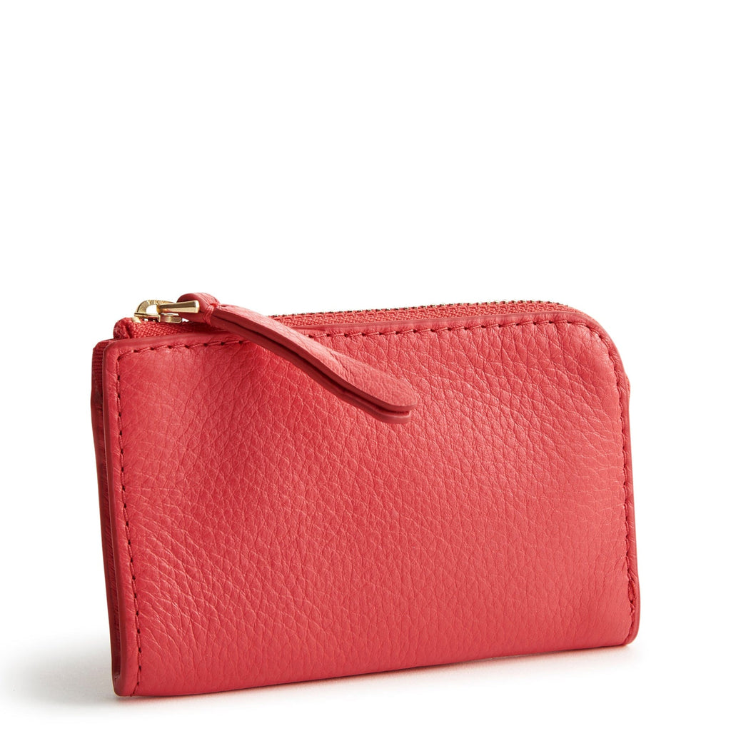 Zip Card Pouch-Cayenne-Image 1-Vera Bradley