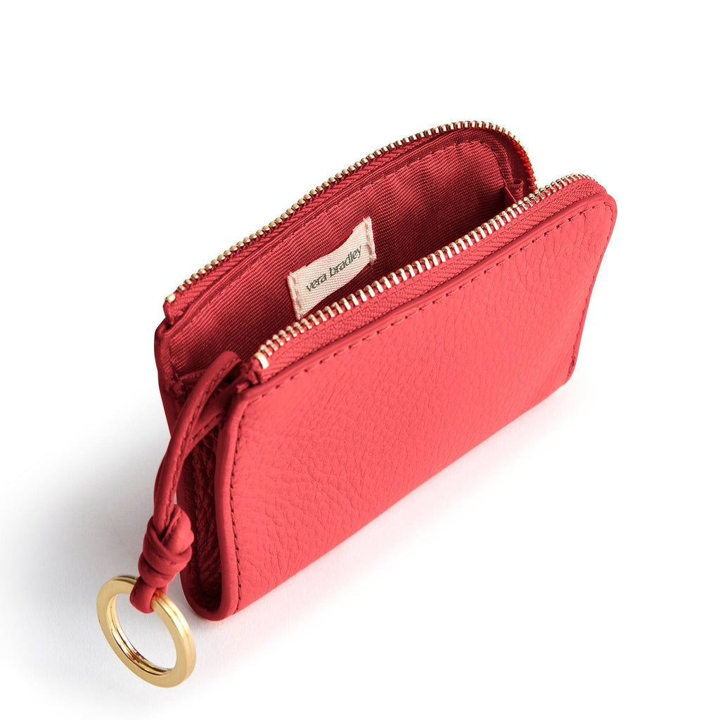 Zip Card Pouch-Cayenne-Image 2-Vera Bradley
