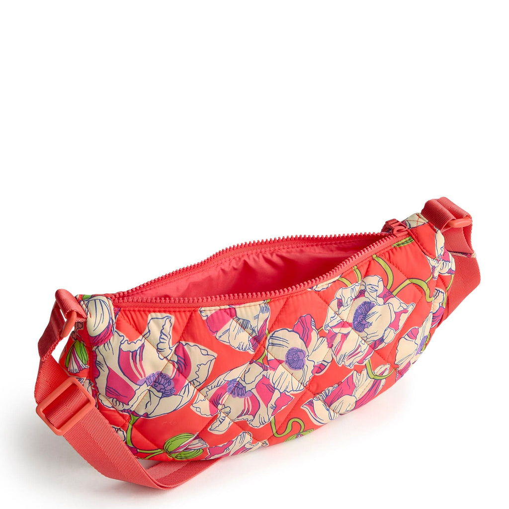 Springbrook Sling Crossbody-Swirling Poppies-Image 2-Vera Bradley