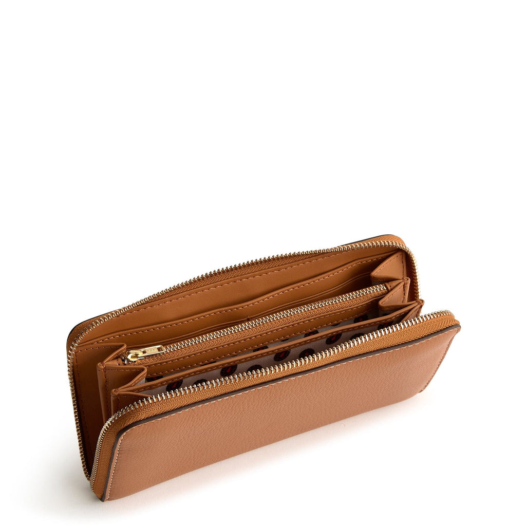 Continental Wallet-Roasted Pecan-Image 3-Vera Bradley
