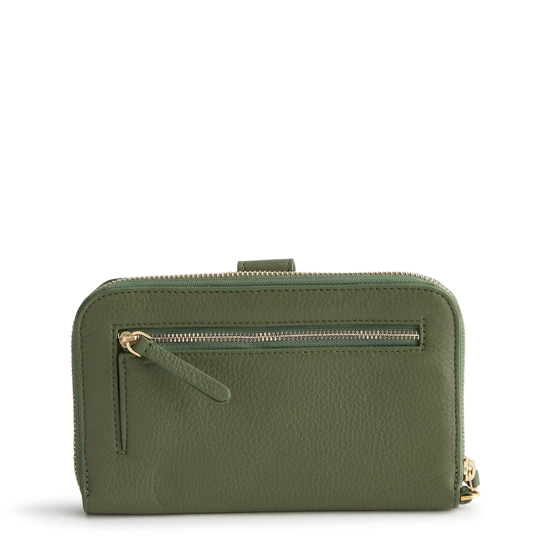 Large Tab Wallet-Bronze Green-Image 2-Vera Bradley