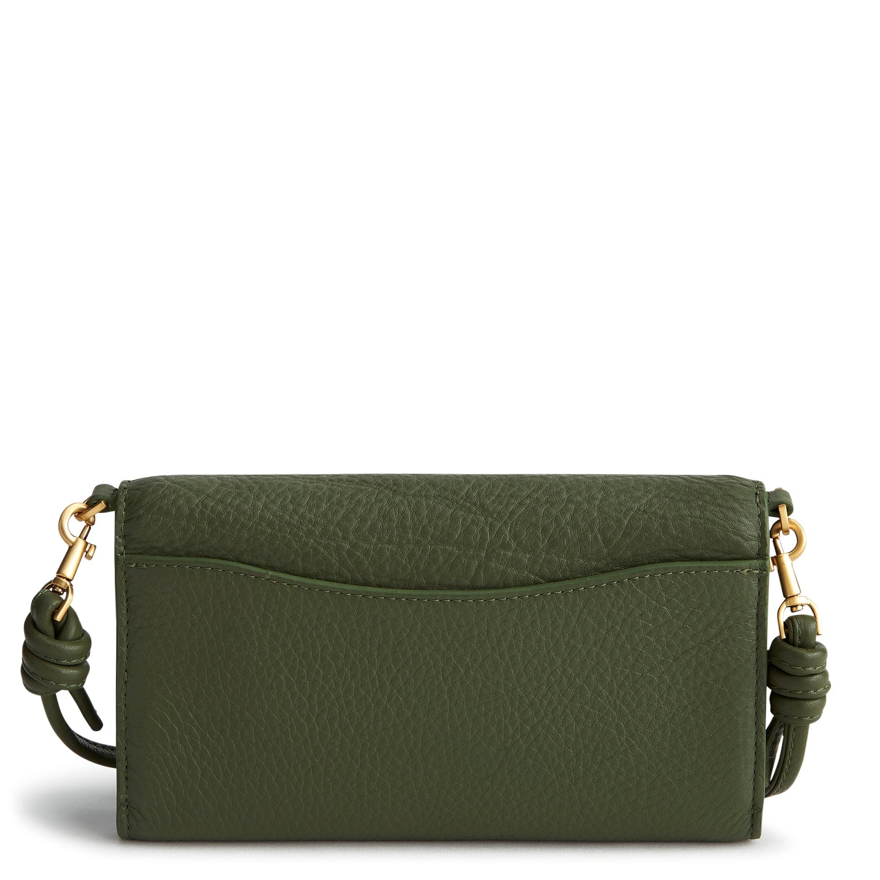 Wildwood Wallet Crossbody-Bronze Green-Image 5-Vera Bradley
