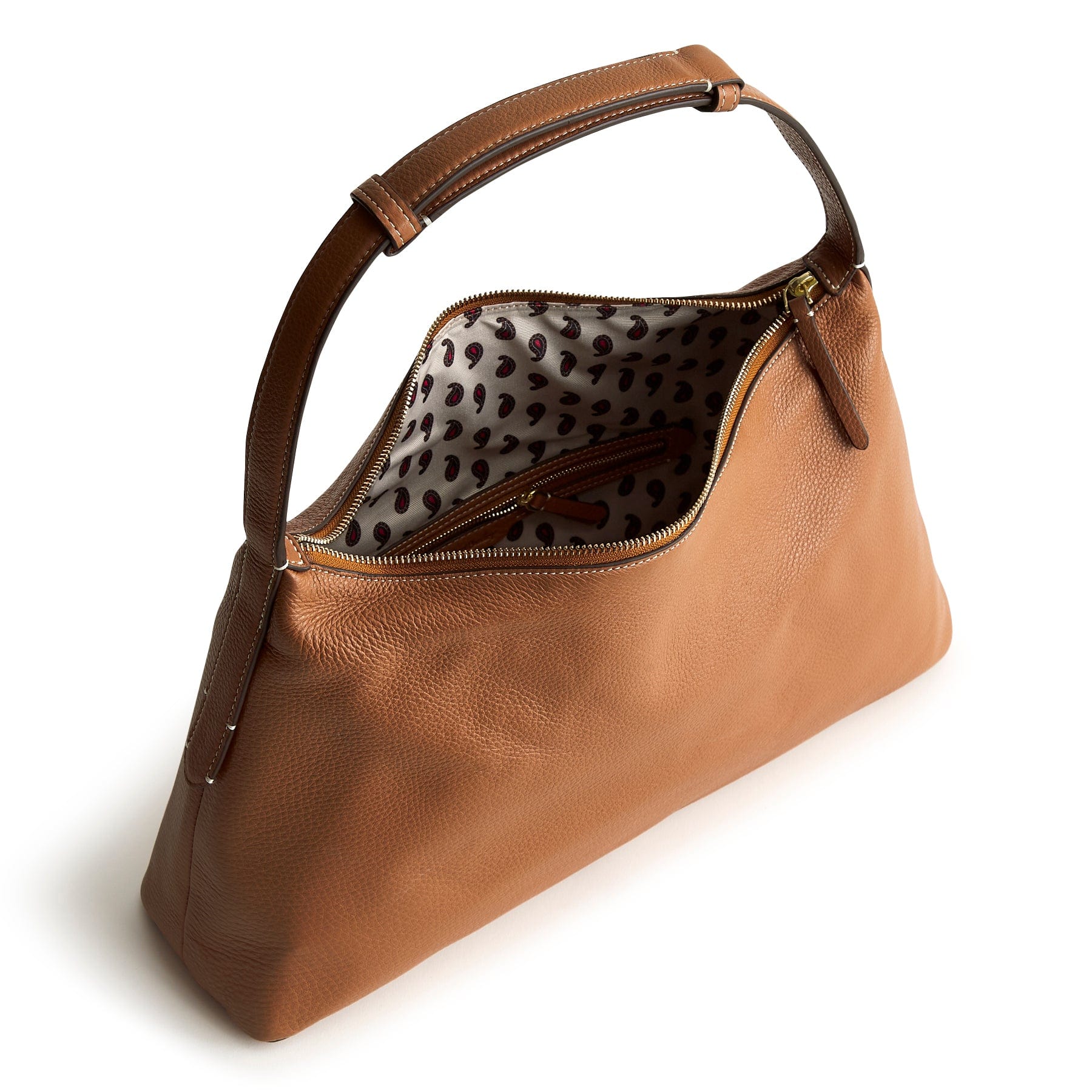 Marcelle Shoulder Bag-Roasted Pecan-Image 5-Vera Bradley