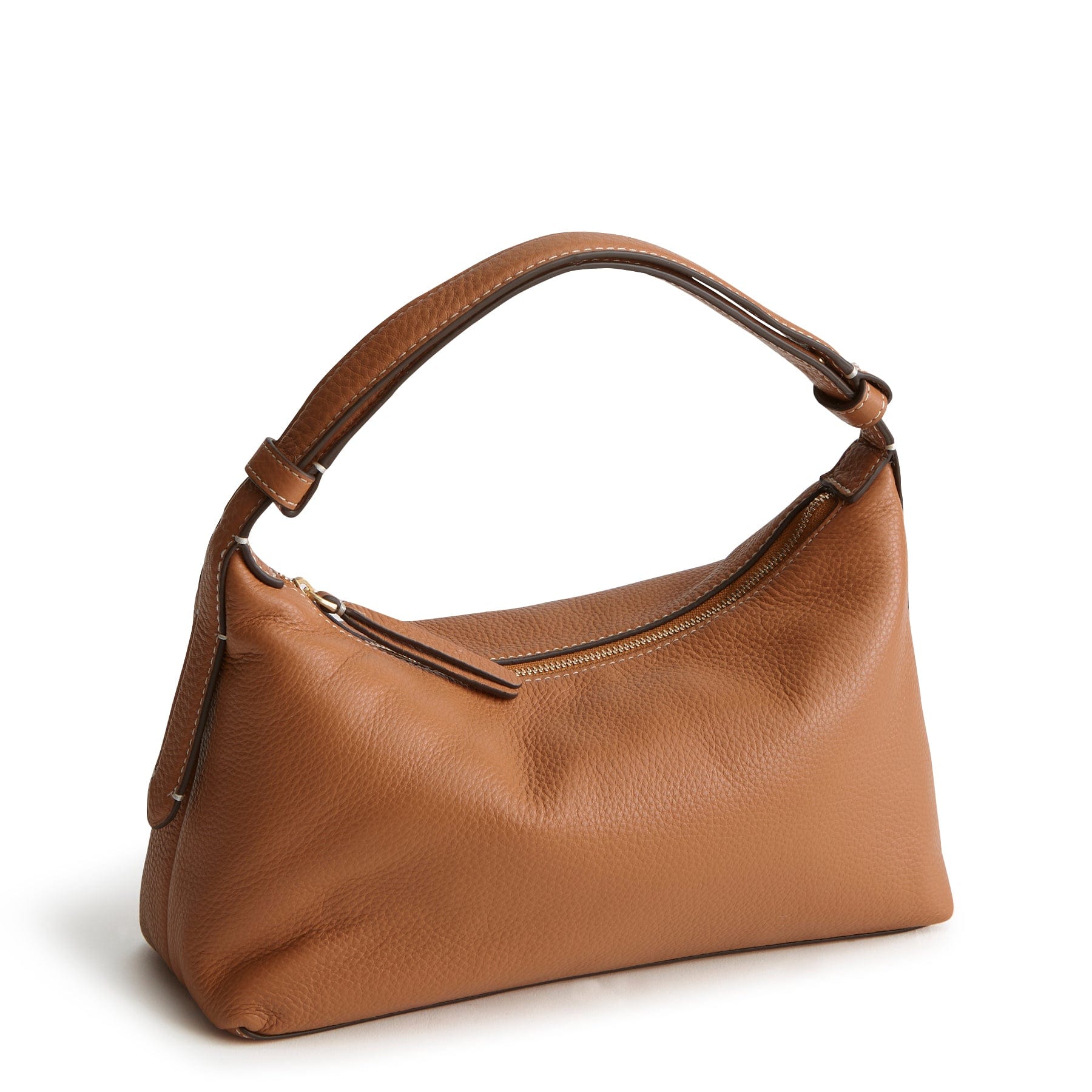Roxbury Crescent Shoulder Bag-Roasted Pecan-Image 1-Vera Bradley