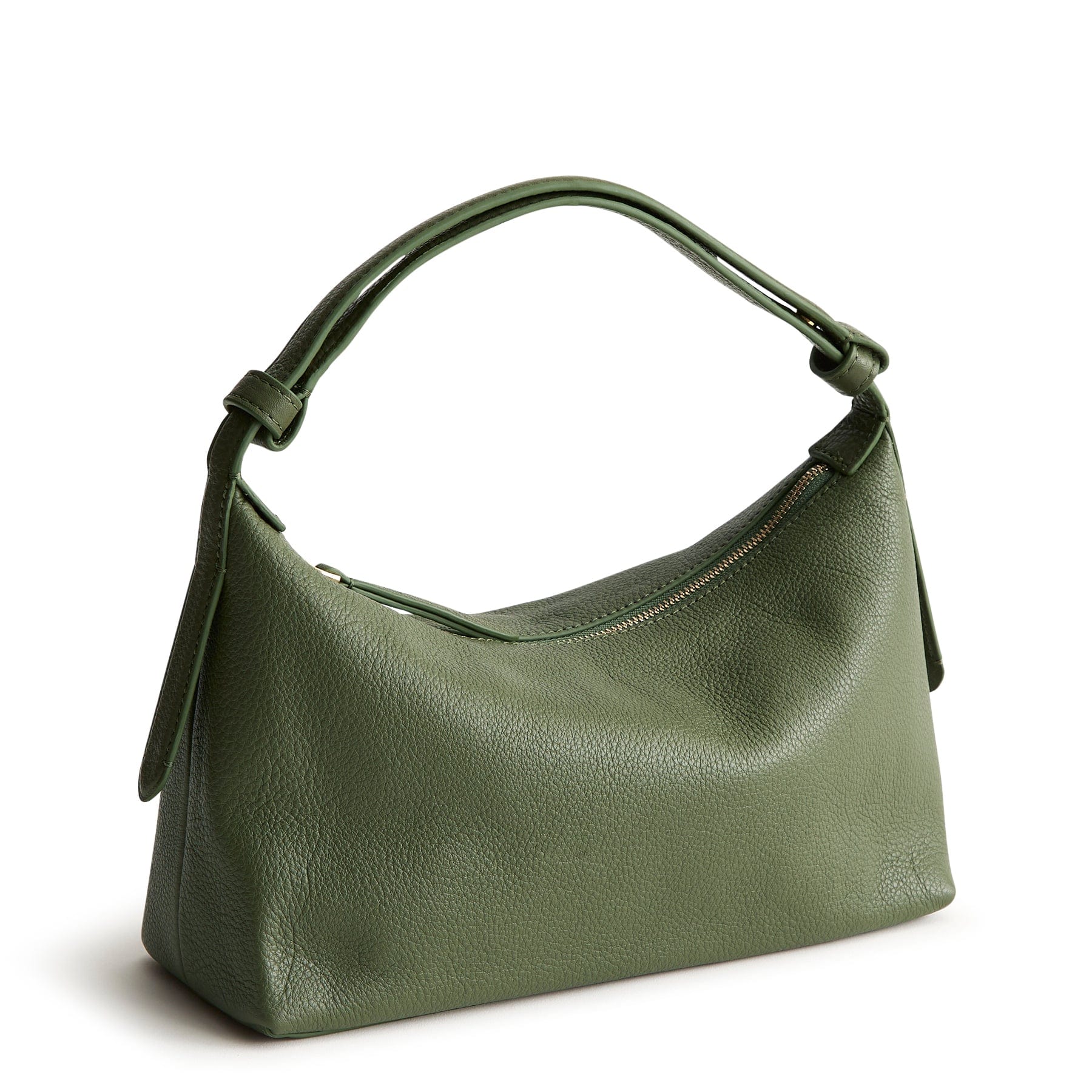 Roxbury Crescent Shoulder Bag-Bronze Green-Image 1-Vera Bradley