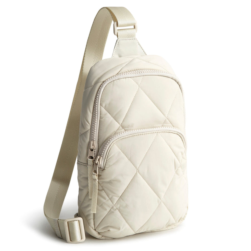 Lorman Sling Backpack-Pumice Stone-Image 1-Vera Bradley