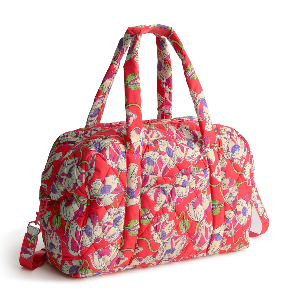 Miramar Weekender-Swirling Poppies-Image 1-Vera Bradley