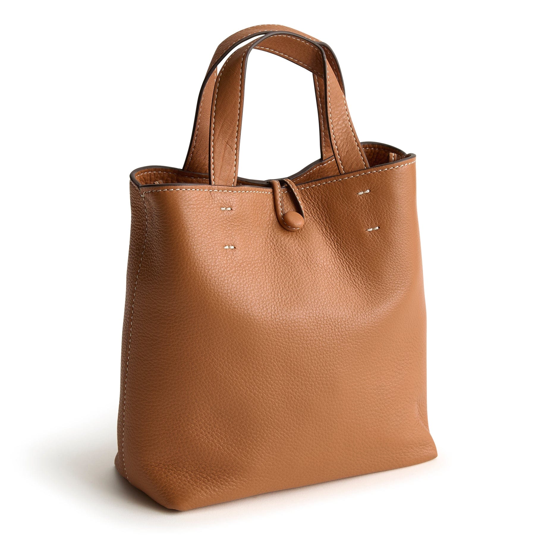 Mini Original Tote Bag-Roasted Pecan-Image 4-Vera Bradley
