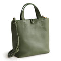 Mini Original Tote Bag-Bronze Green-Image 1-Vera Bradley